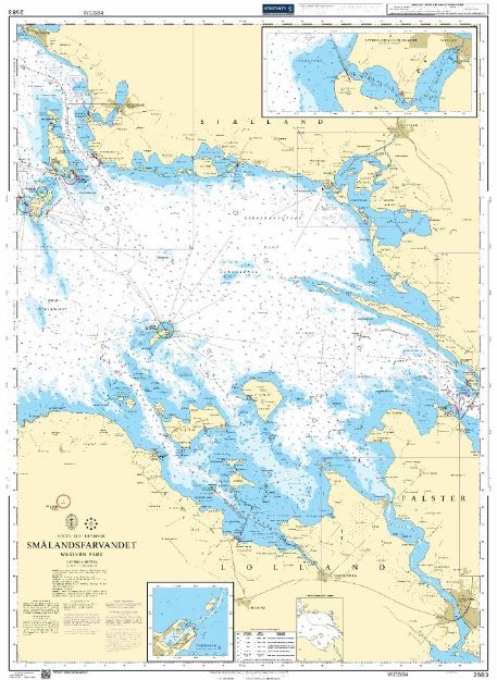 BA 2583 - Smalandsfarvandet - Western Part